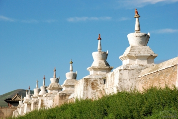 Erdene-Zuu monastery -Budhistický kláštor